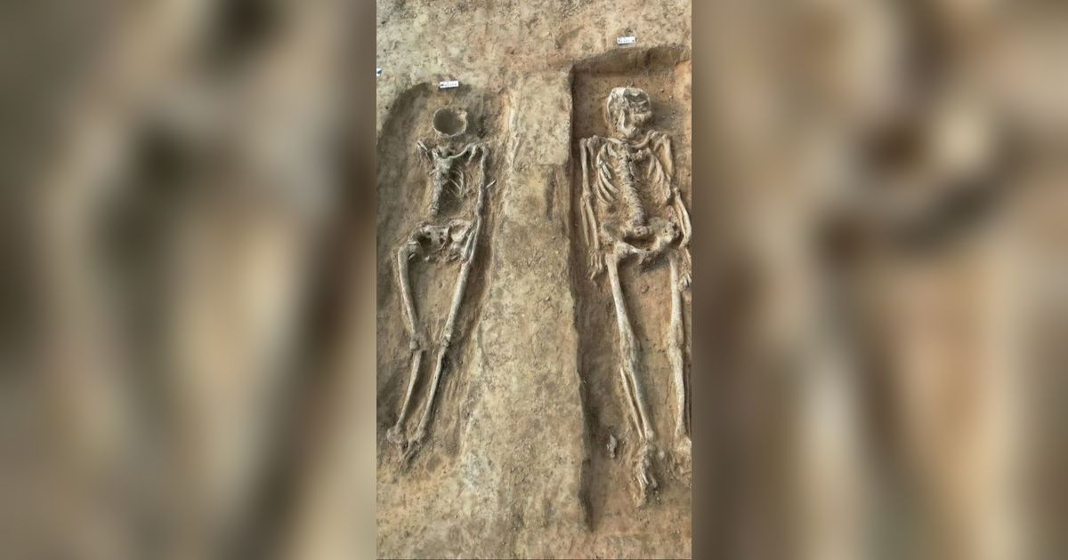 Penemuan Makam Kuno Milik Suami Istri yang Terpendam Bersama Harta Karun