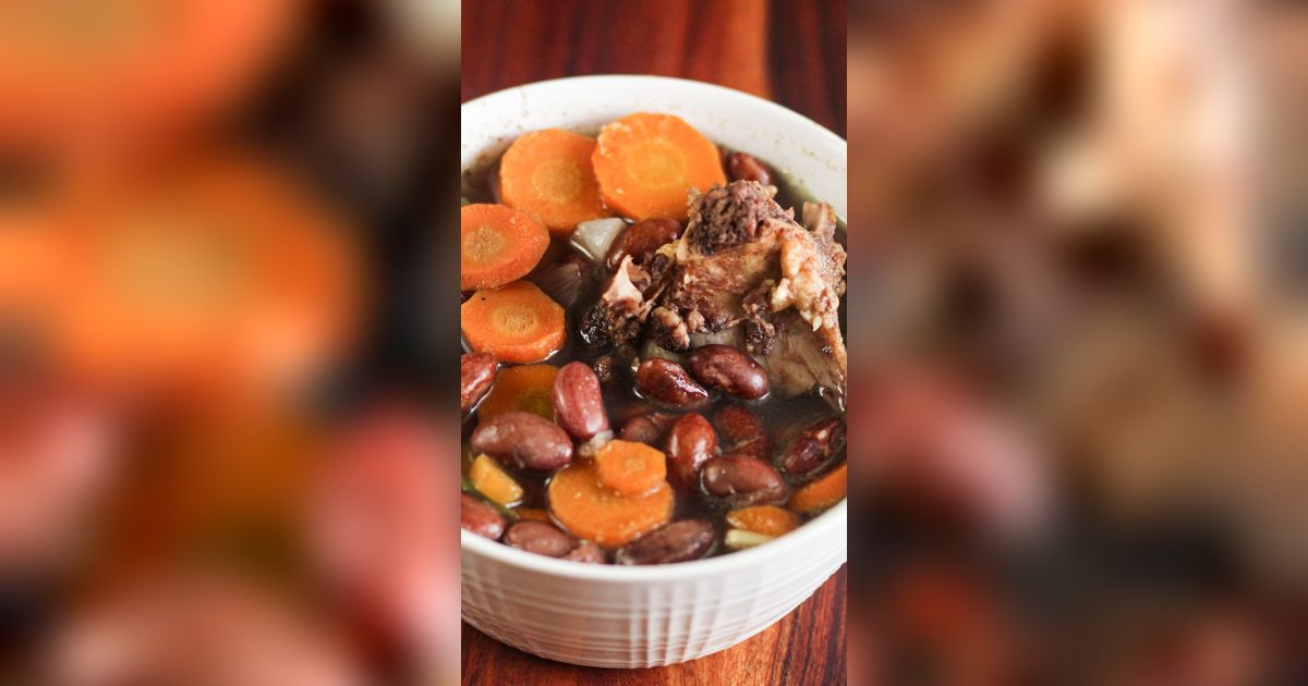 Menu Hangat Kaya Gizi Cocok untuk Musim Hujan,  Sup Kacang Merah