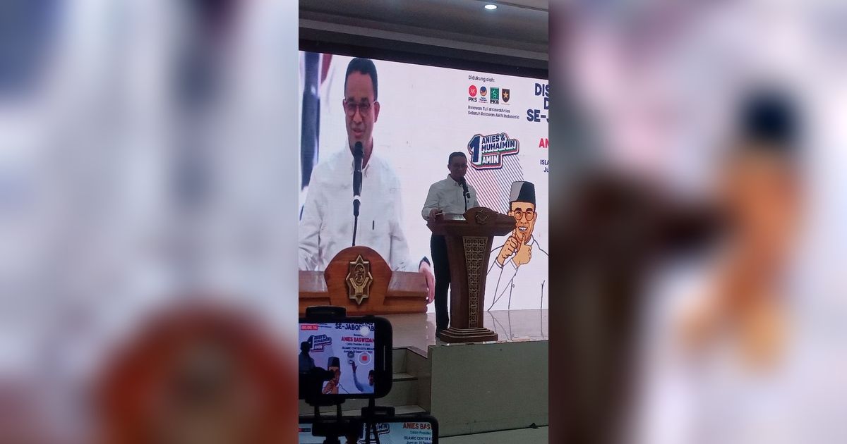 Diskusi dengan Penyandang Disabilitas, Anies Bicara Pentingnya Kesetaraan