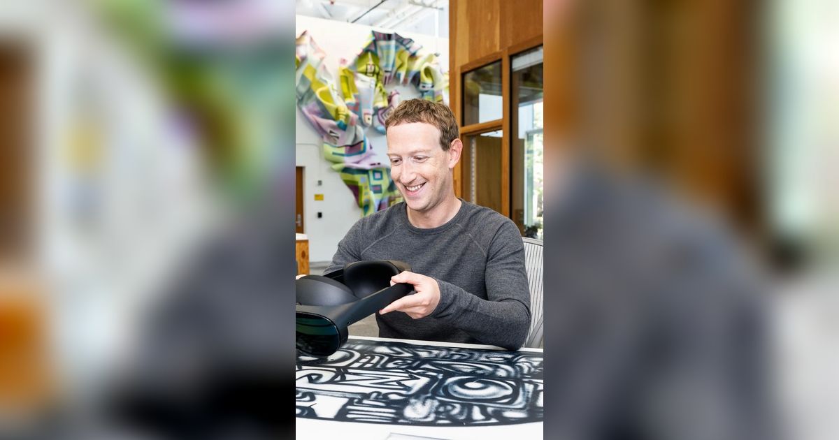 Mark Zuckerberg Pamer Mix and Match Outfit Pakai Kacamata Meta