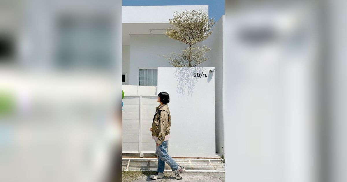 Potret Keren Rumah Vibe Korea Serba Putih di Kudus, Jawa Timur