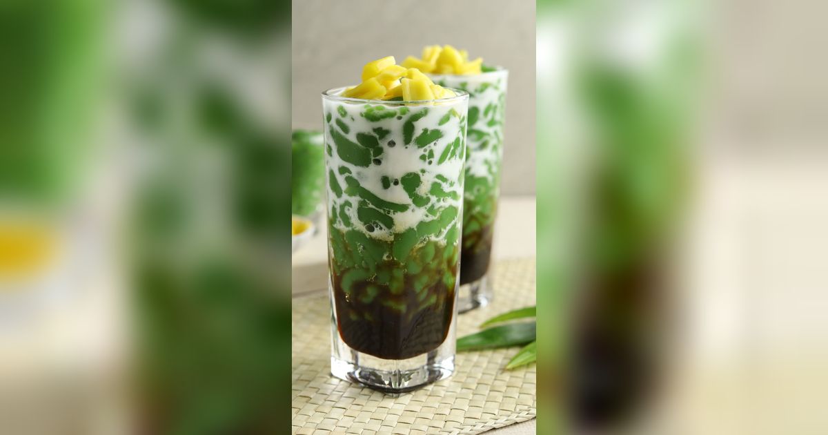 Lepas Dahaga dengan Cendol Dawet Manis Bikinan Sendiri