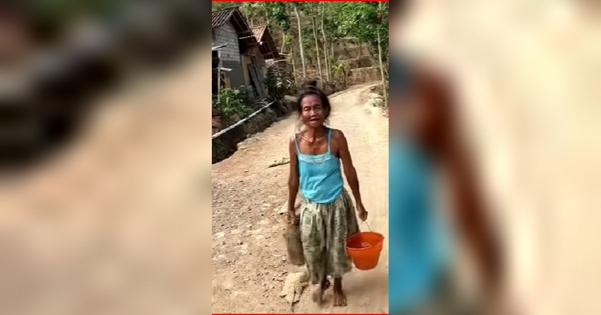 Kisah Mbah Soiman, Nenek yang Hidup Sebatang Kara di Desa Terpencil Ponorogo