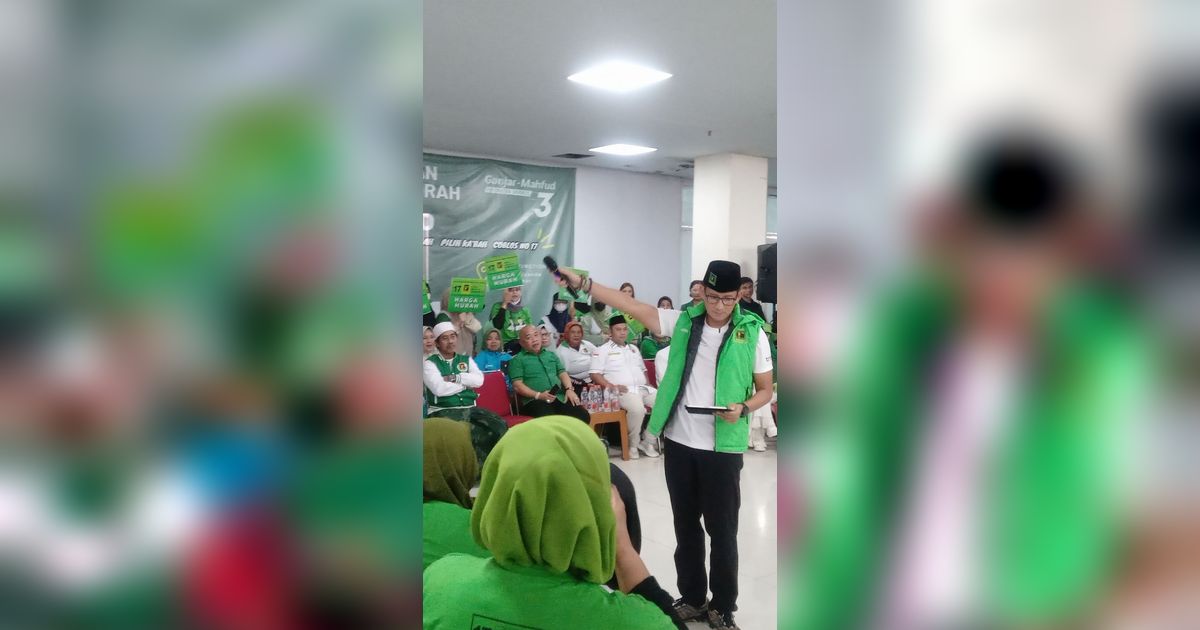 Sandiaga soal Ucapan 'Ndasmu Etik' Prabowo Ditanggapi Anies Viral: Dua-duanya Mantan Saya, Putra Terbaik bangsa