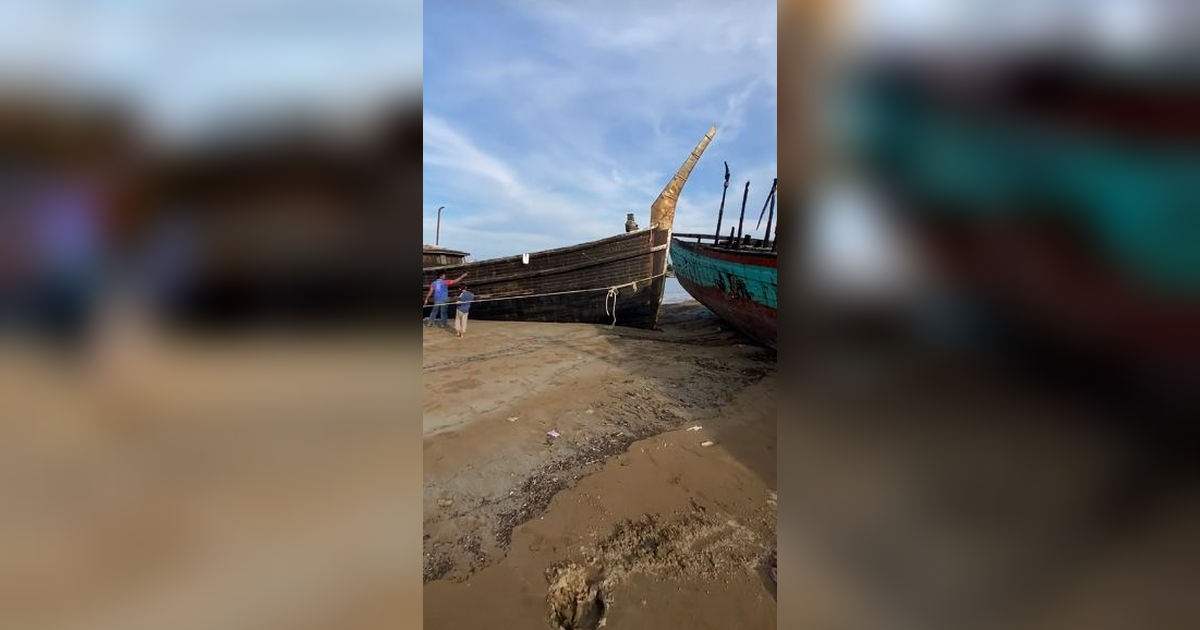 Penampakan Bagian Dalam Kapal Pengungsi Rohingya di Pesisir Aceh, Jadi Sorotan