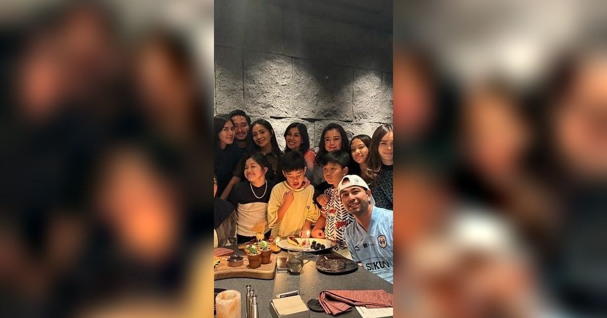 Sederhana Namun Penuh Kehangatan, Potret Perayaan Ultah Amy Qanita Bersama Anak, Mantu, dan Cucu