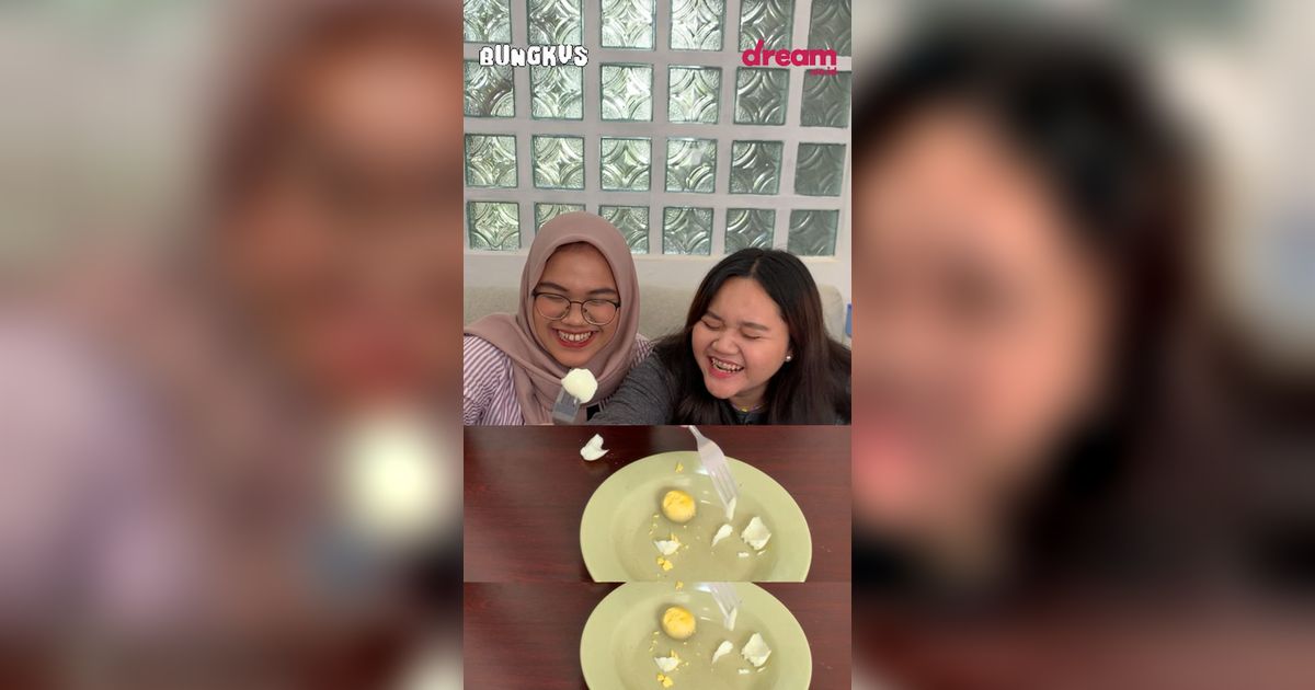 BUNGKUS! Challenge Rebur Makanan Sambil Tutup Mata