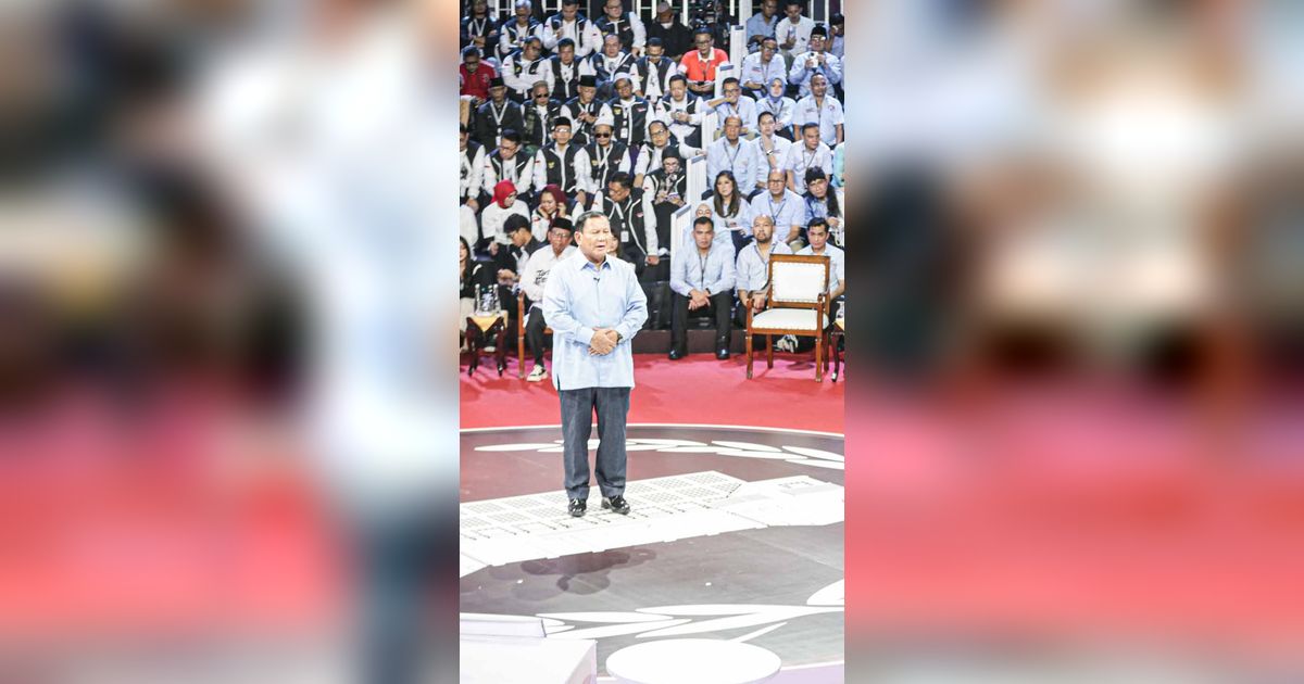 Ada Tentara Aktif Mayor Teddy Duduk di Barisan Pendukung Prabowo saat Debat Capres, Begini Tanggapan TNI