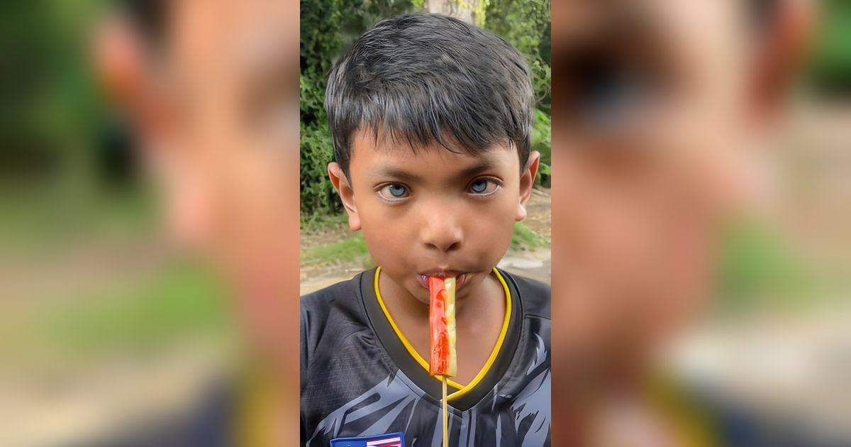 Viral Mata Bocah Tak Ada Keturunan Bule Berubah Warna Menjadi Biru, Syok Saat Tahu Fakta Sebenarnya