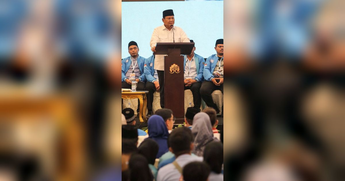 FOTO: Terima Dukungan dari Kaukus Generasi Muda Islam, Prabowo Subianto Semakin Yakin Akan Menang Satu Putaran