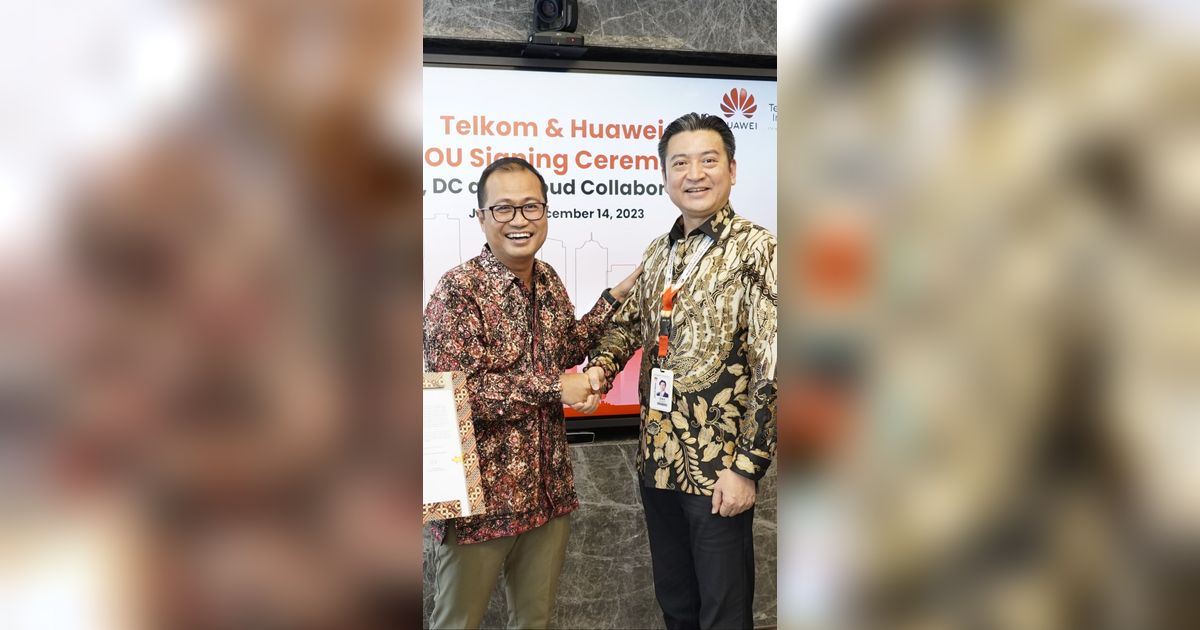 Telkom dan Huawei Jalin Kerja Sama untuk Buka Peluang Pangsa Pasar B2B di Indonesia