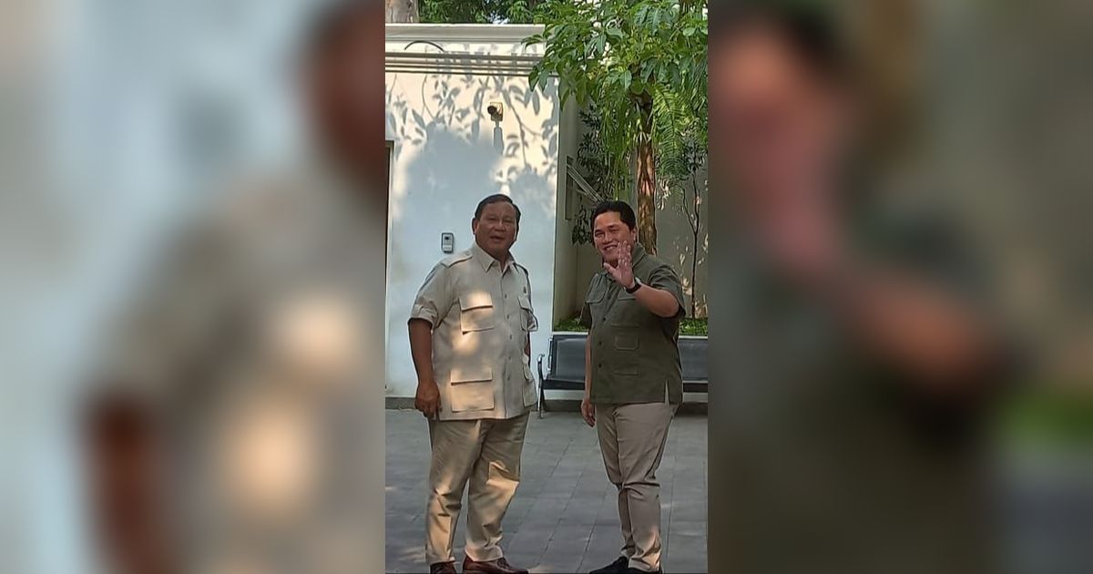 Erick Thohir: Prabowo Tokoh Genuine, Pikirannya Out of The Box