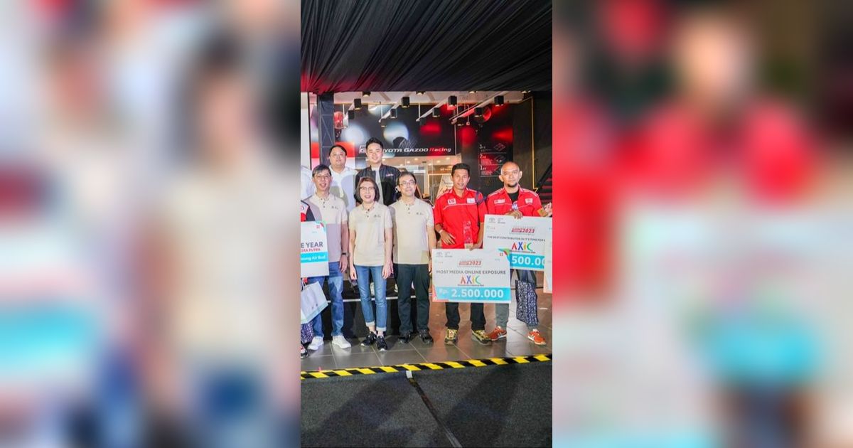 Kampanyekan Karbon Netral, AXIC Raih Dua Penghargaan di Toyota Community Award 2023