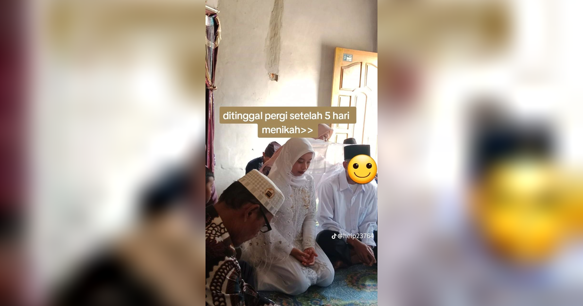 Baru 5 Hari Menikah, Pria ini Ditinggal Pergi sang Istri, Nyesek Pas Tetangga Bilang Begini..