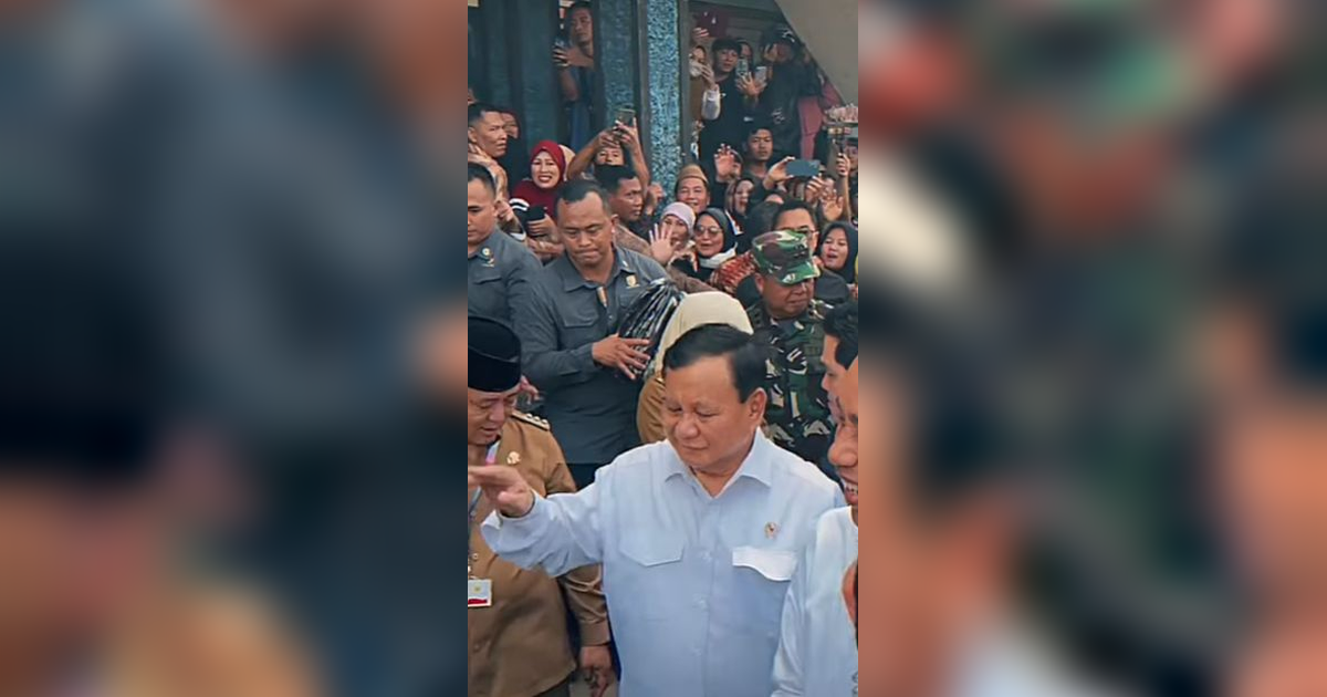 Video Warga Solo Teriak 'Anies Presiden' Saat Kunjungan Prabowo? Cek Faktanya