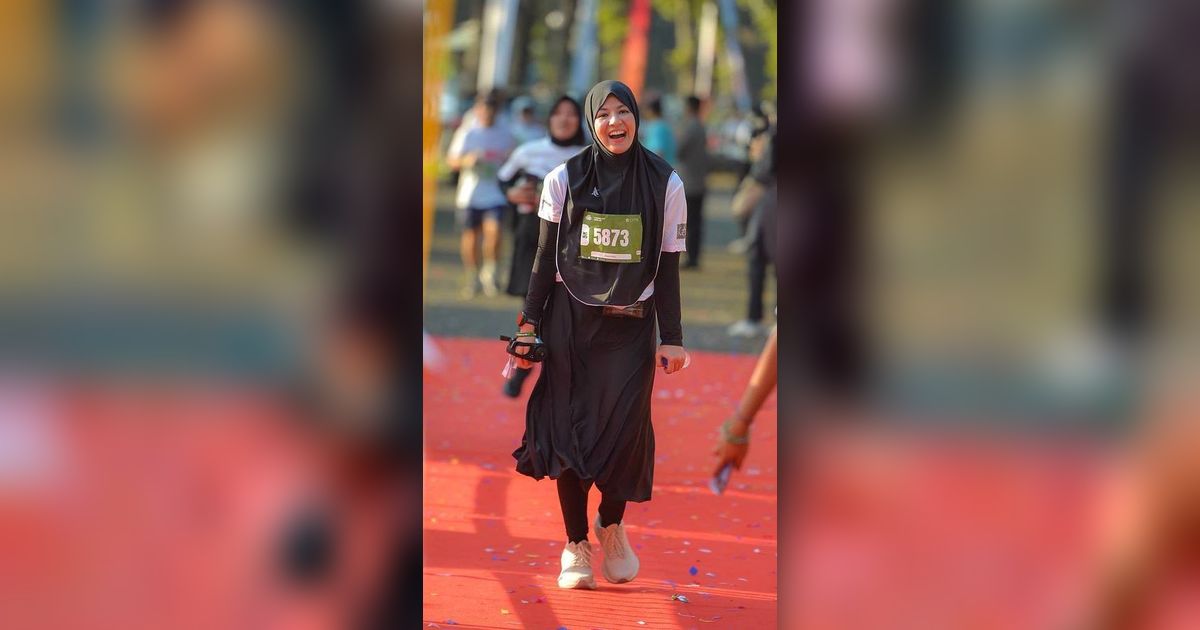 Potret Cantik Natasha Rizky Ikut Marathon 5K Bareng Irish Bella, Penampilannya Tuai Banyak Pujian