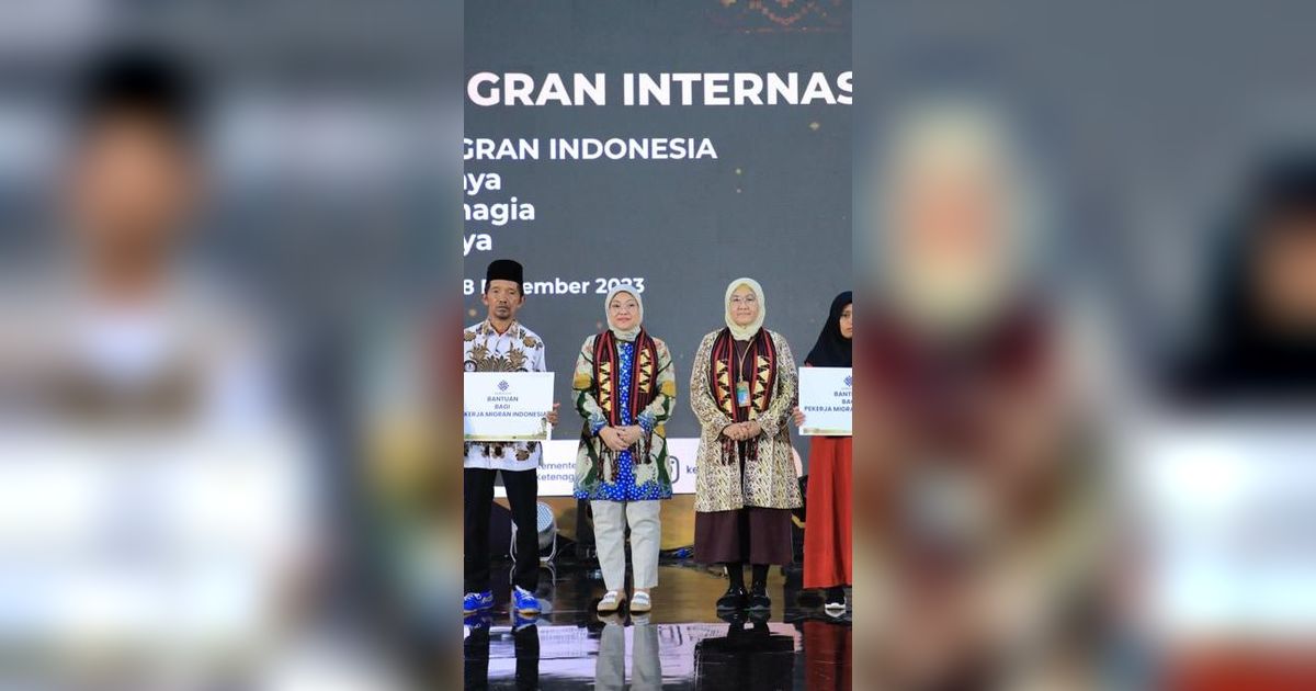 Kemnaker Beri Penghargaan Indonesian Migrant Worker Awards 2023, Ini Daftar Penerimanya
