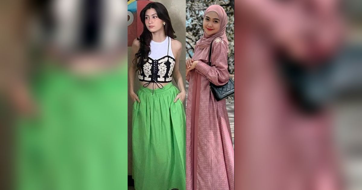10 Adu Gaya Ria Ricis VS Celia Thomas, Artis yang Kepergok ke Bioskop Bareng Teuku Ryan