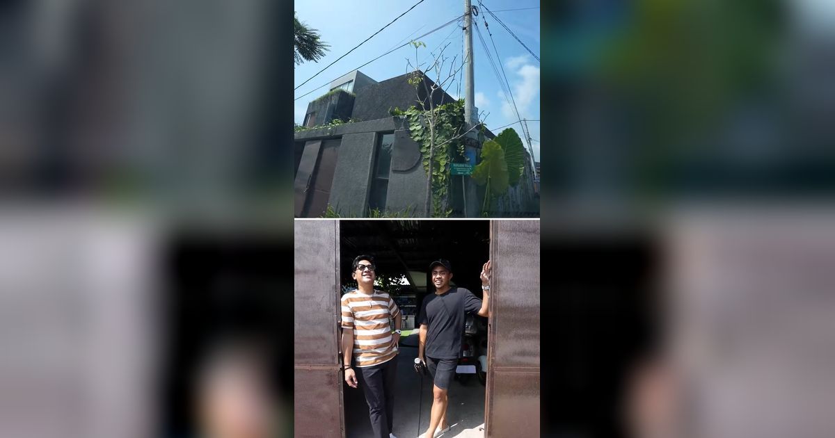 Deretan  Foto Rumah Ditto dan Ayudia Bing Slamet di Bali yang Miliki 3,5 Lantai Dengan Desain yang Unik