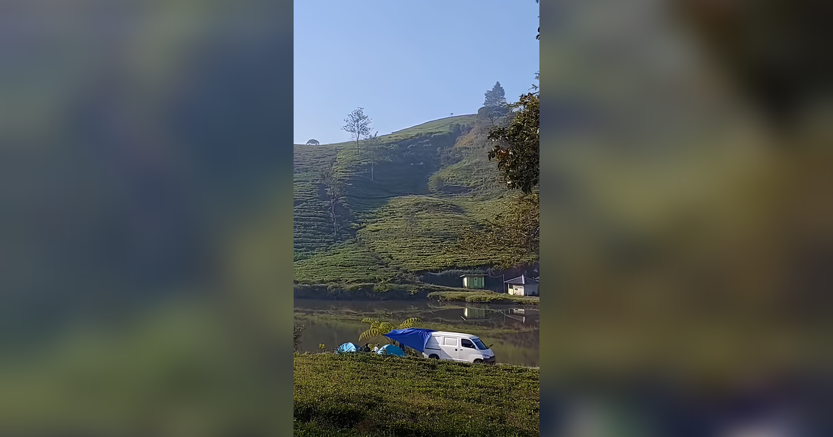 Daya Tarik Situ Datar Pangalengan untuk Liburan Akhir Tahun, Ngadem di Pinggir Danau yang Dikelilingi Kebun Teh