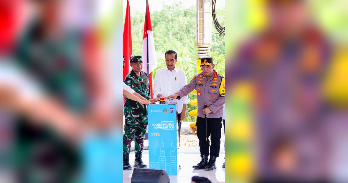 Kepada Jokowi, Kapolri Beberkan Konsep Polres Khusus IKN