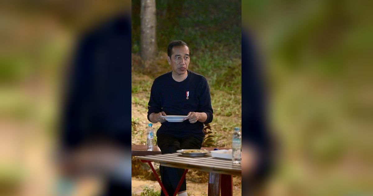 VIDEO: Momen Jokowi Tidur di IKN, Panglima & Kapolri Nyamar Jadi Warga Biasa