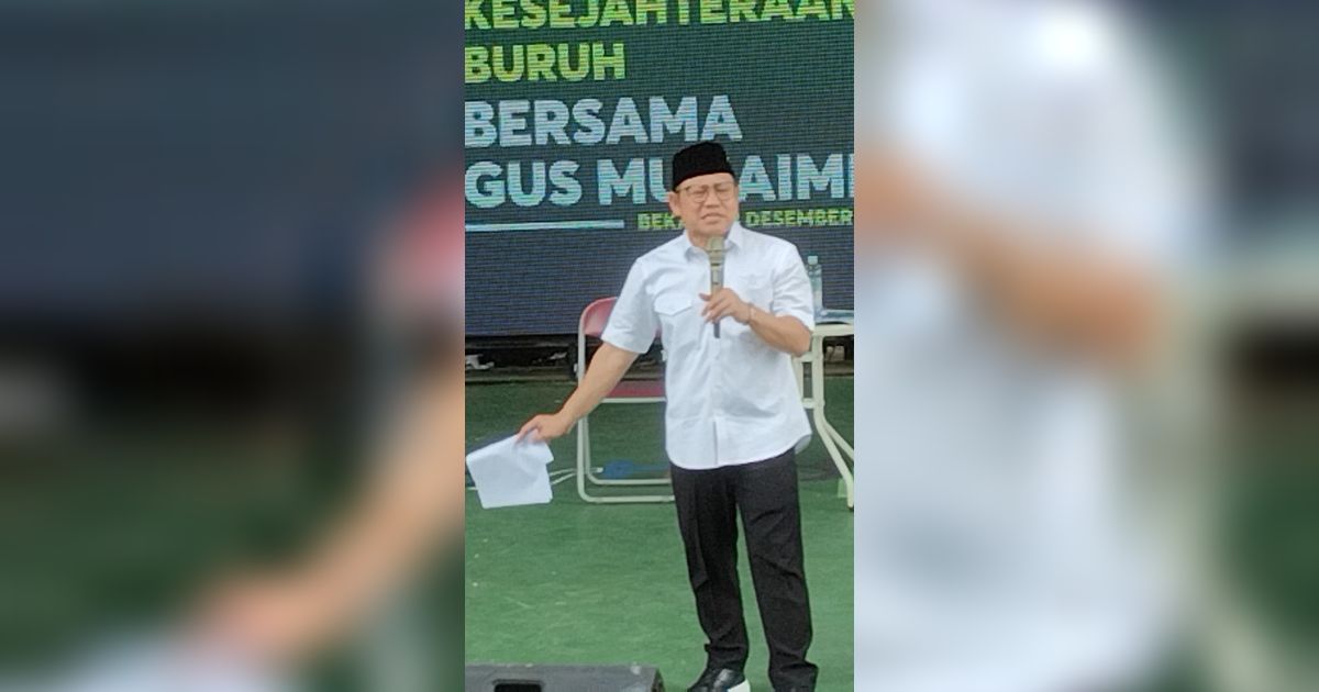 Cak Imin Mengaku Deg-degan akan Debat dengan Gibran dan Mahfud