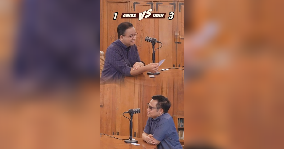Momen Kocak Anies-Cak Imin Simulasi Debat Cawapres, yang Kalah Dislepet