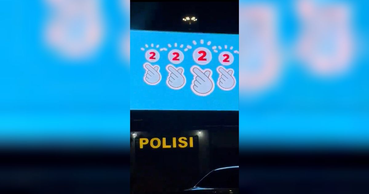 Viral Iklan Angka 2 di Videotron Pospol Simpang Susun Semanggi, Ini Kata Polda Metro