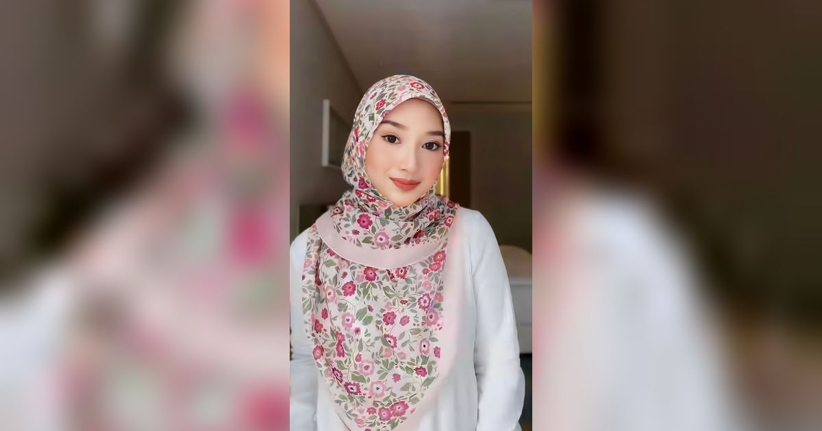 3 Tutorial Hijab Segi Empat Menutup Dada, Praktis untuk Si Sibuk