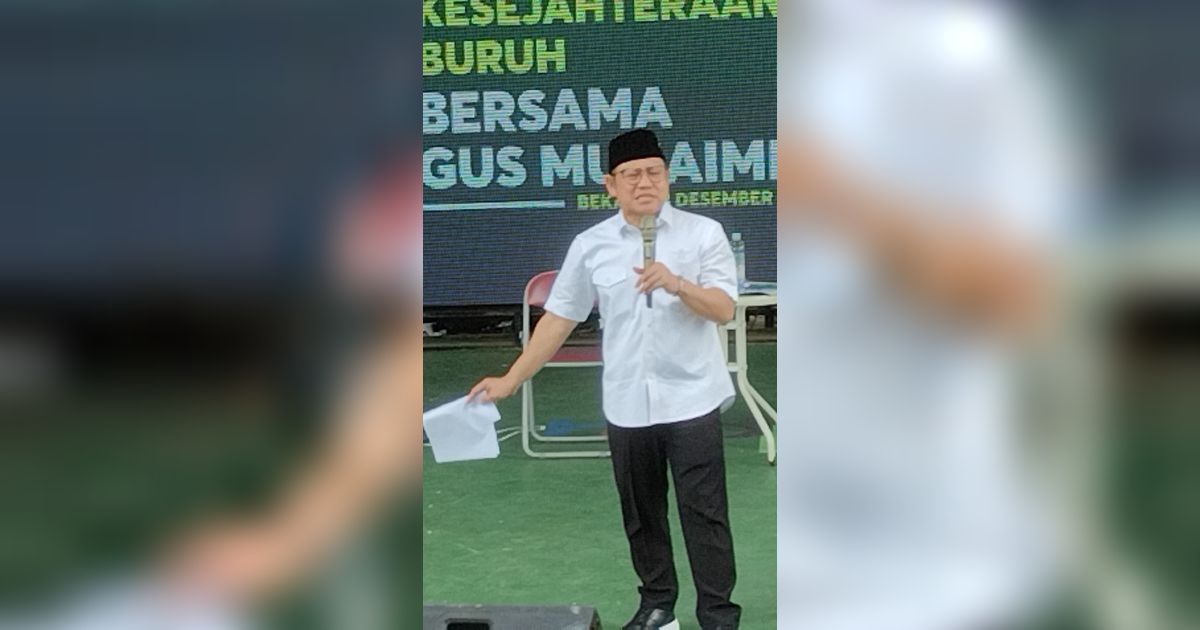 Cak Imin: Lawan Debat Berpengalaman, Deg-degan