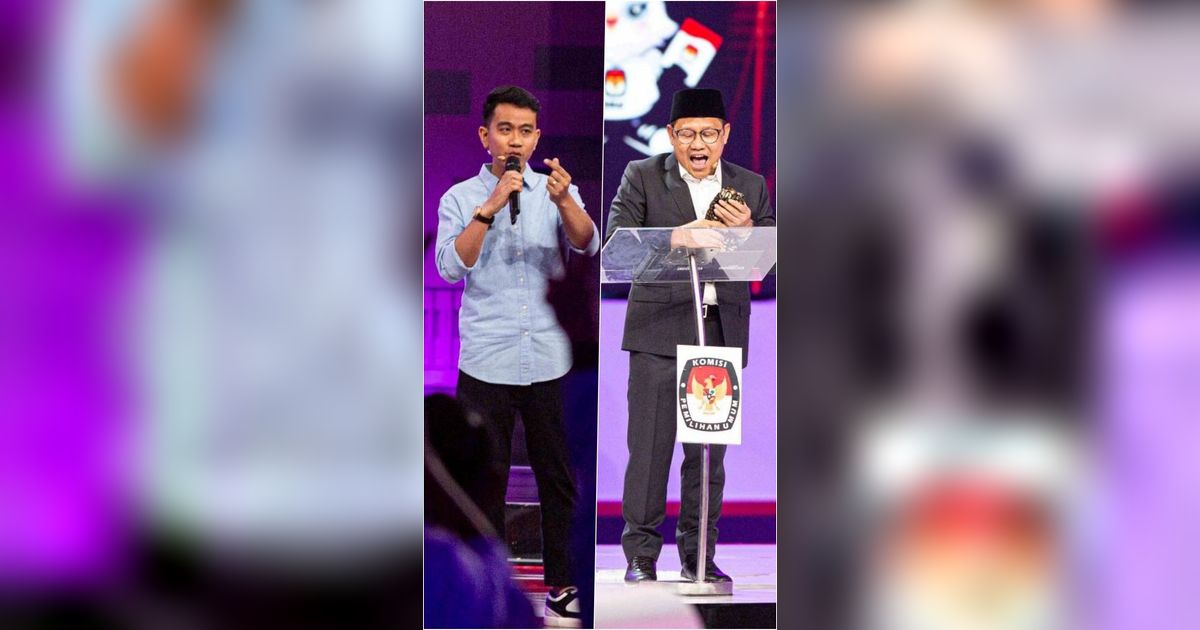 Cak Imin Tak Paham Soal SGIE, Gibran: Mohon Maaf kalau Pertanyaannya Susah
