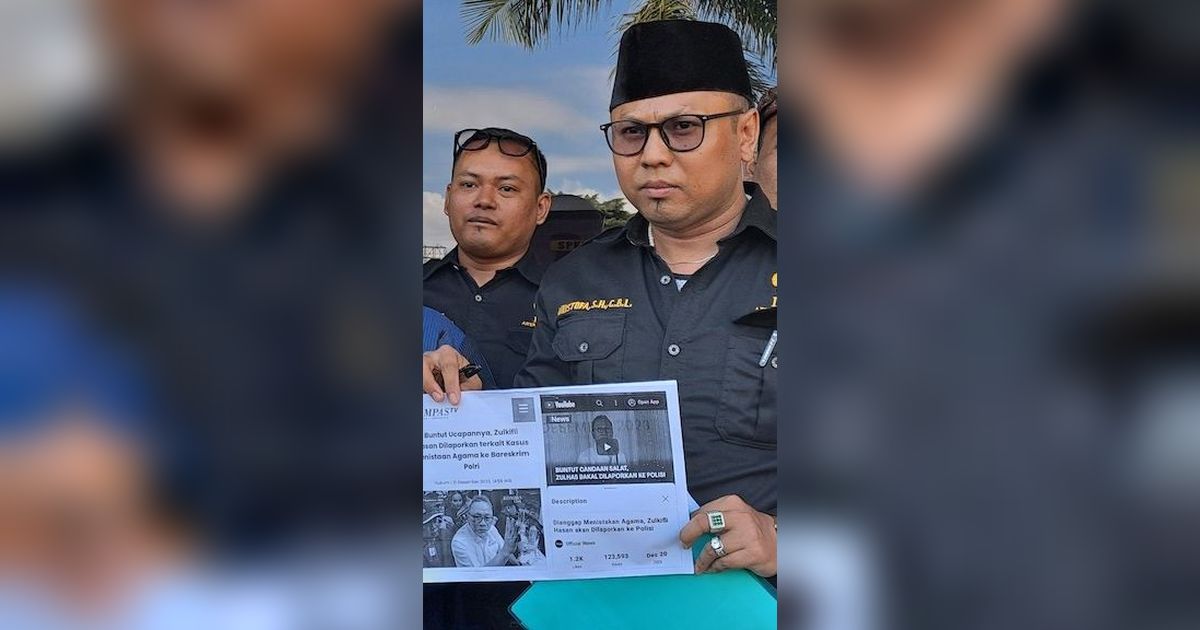 Dianggap Menistakan Agama, Zulhas Dilaporkan Forum Kiai Kampung Nusantara