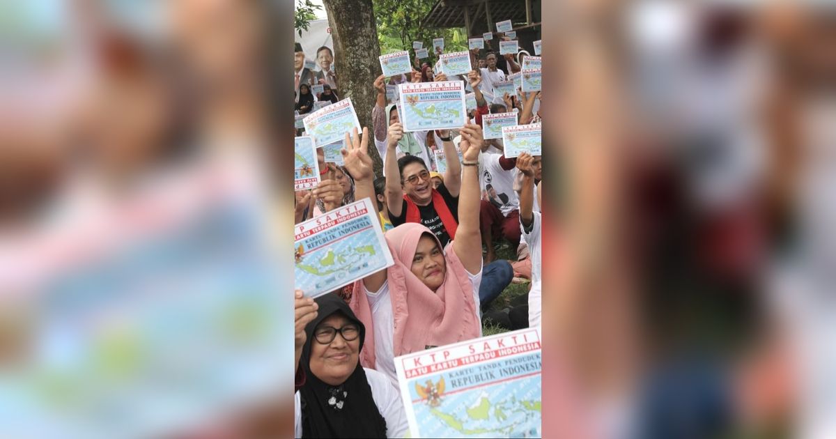 FOTO: Sosialisasi Menggaungkan KTP Sakti, Program Unggulan Pasangan Ganjar-Mahfud