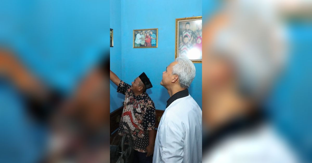 Momen Ganjar Bermalam di Rumah Anak Lulusan SMKN Jateng