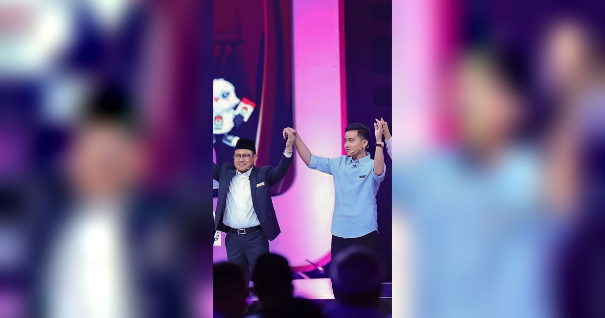 Debat Panas, Alis Gibran Mengkerut Dengar Jawaban Cak Imin