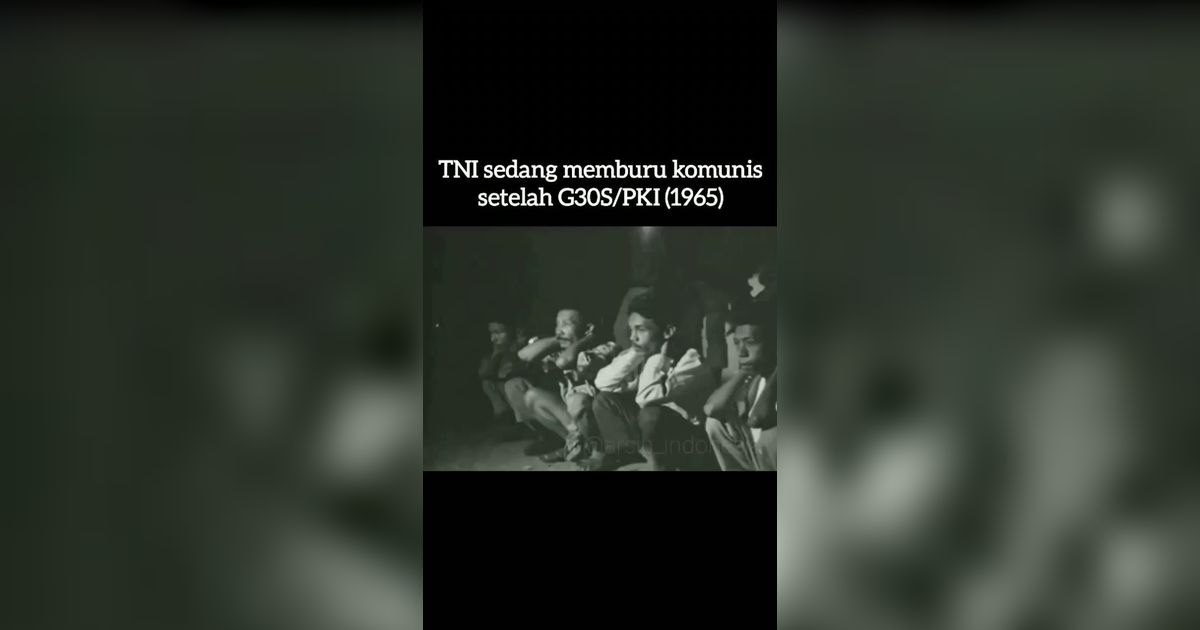 TNI Razia Anggota Komunis Usai Peristiwa G30S/PKI dari Rumah ke Rumah