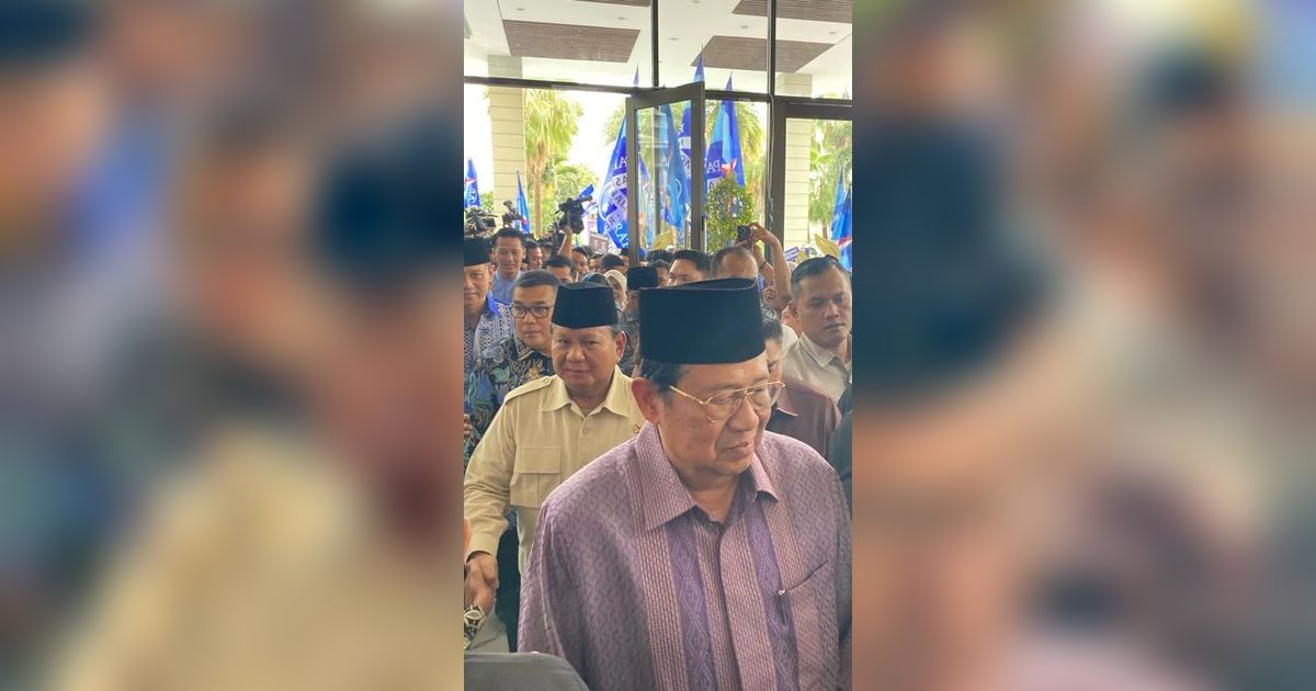 Momen Perdana di Masa Kampanye, Prabowo Bertemu SBY di Aceh