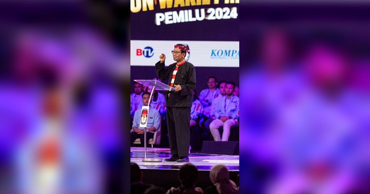 Debat Cawapres, Mahfud MD Dinilai Paling Konsisten