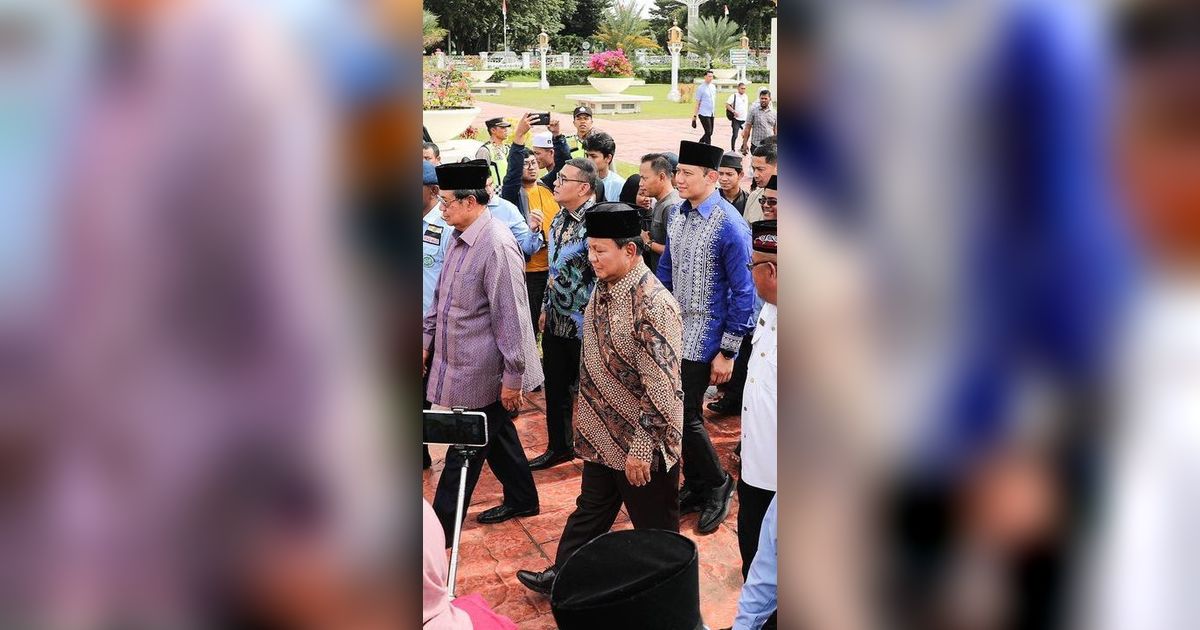 VIDEO: Keras Warga Aceh Teriak 'Amin' Depan Prabowo saat Safari Politik Bareng SBY dan AHY
