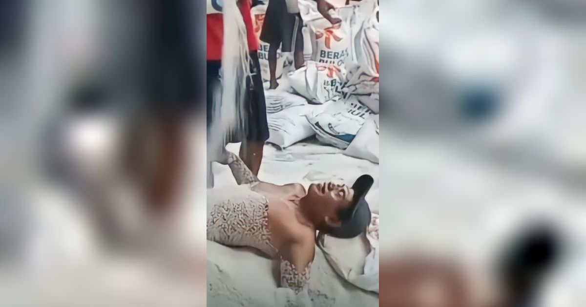 Pemuda Viral 'Mandi Beras' Bulog Dipecat dan Kepala Cabang Dimutasi