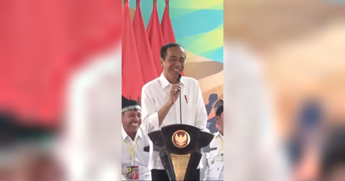 Momen Kocak Jokowi, 'Sogok' Warga Sepeda Jika Tak Setuju Diberi BLT