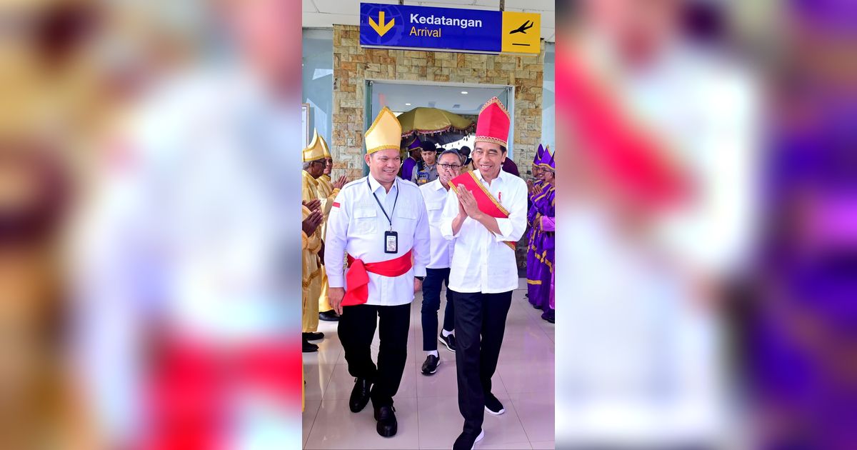 Jokowi Dianugerahi Gelar Marambe Ambaralla Palunglaa Porodisa dari Talaud, Ini Artinya