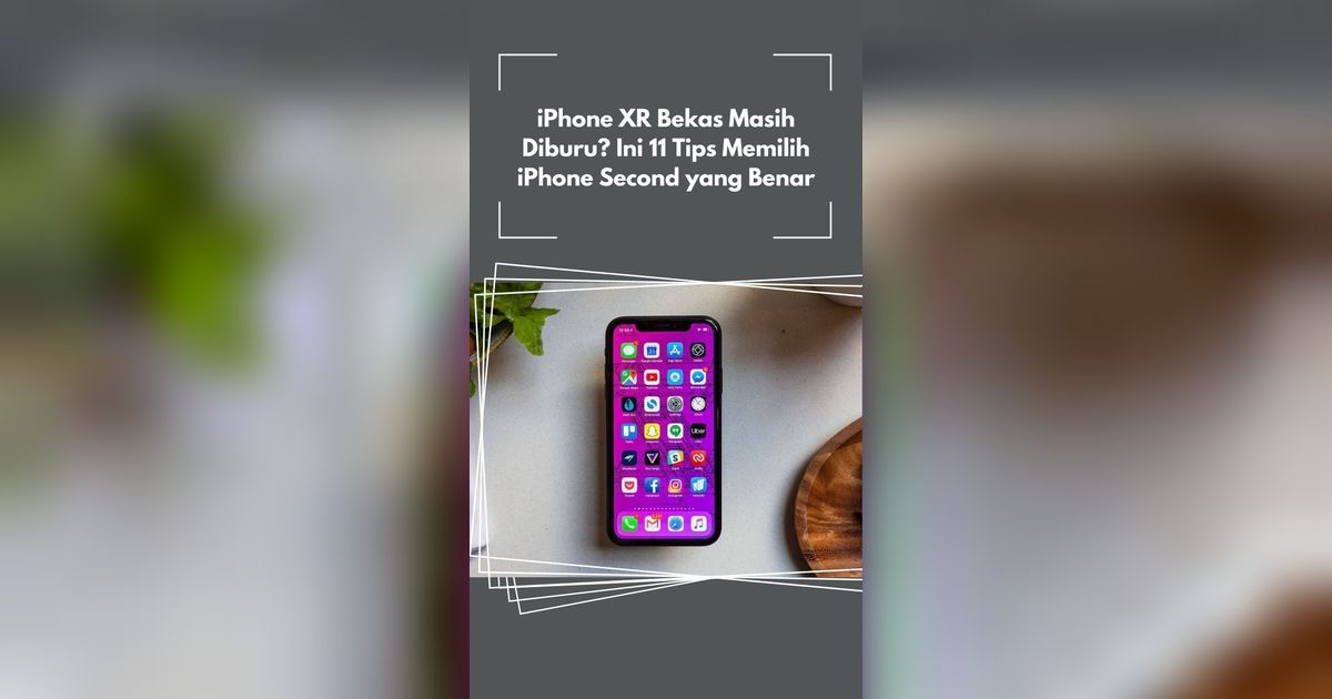 iPhone XR Bekas Masih Diburu? Ini 11 Tips Memilih iPhone Second yang Benar