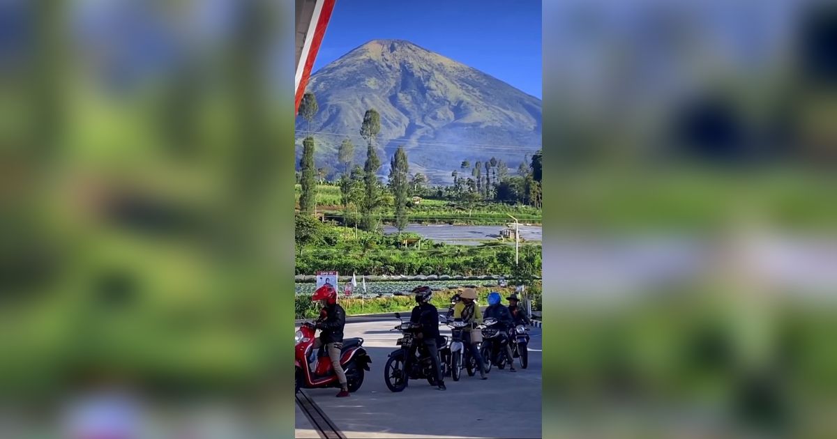 Lokasi SPBU Estetik Ditemukan Lagi, Antre Isi BBM Jadi Tak Terasa Karena Pemandangan Indah
