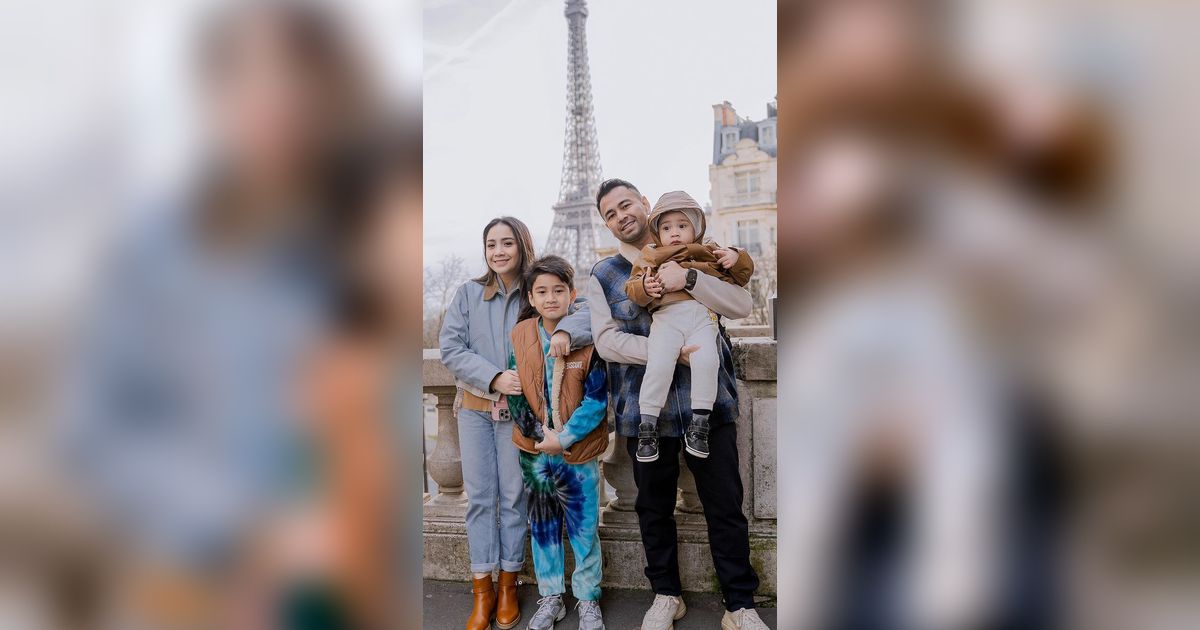 8 Potret Liburan `Sultan Andara` di Paris, Cipung Menggemaskan dengan Outfit Musim Dingin