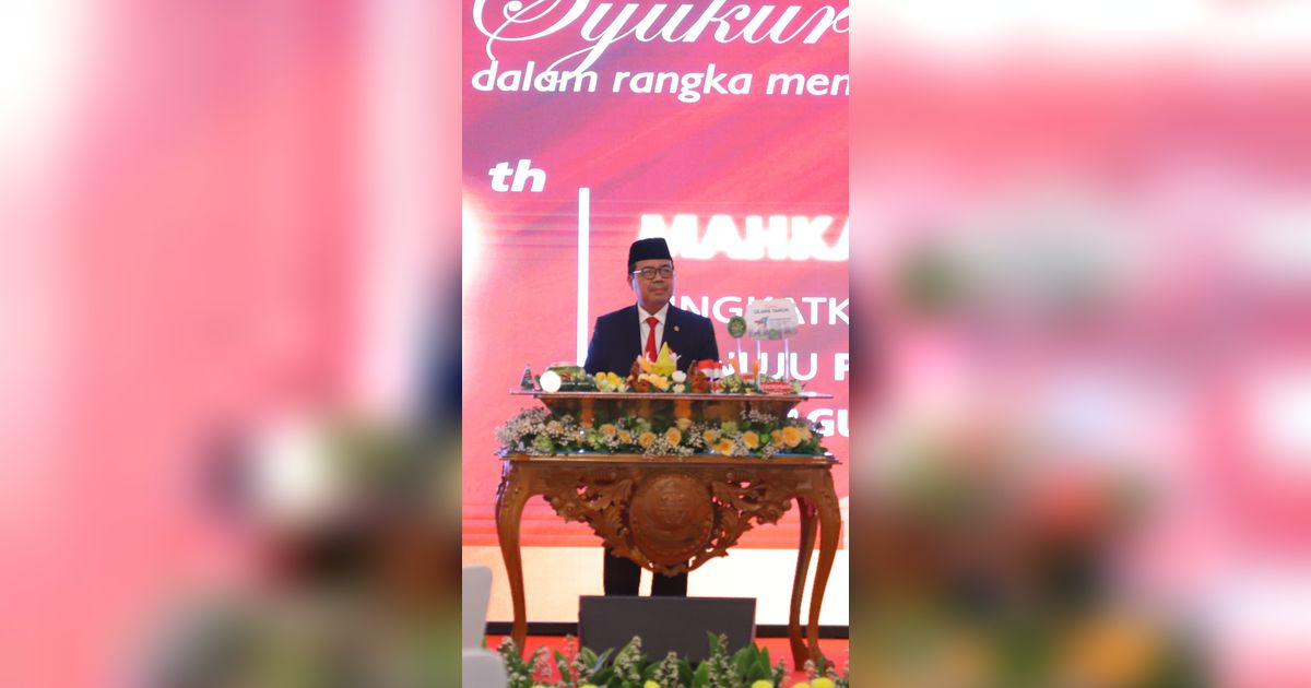 Ketua MA Ingatkan Warga Peradilan Jaga Netralitas di Pemilu 2024