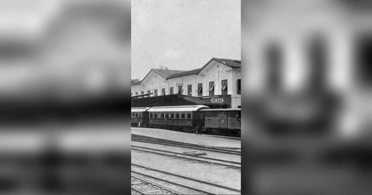 Menilik Sejarah Stasiun Medan, Peninggalan Perusahaan Kereta Api Milik Kolonial Belanda