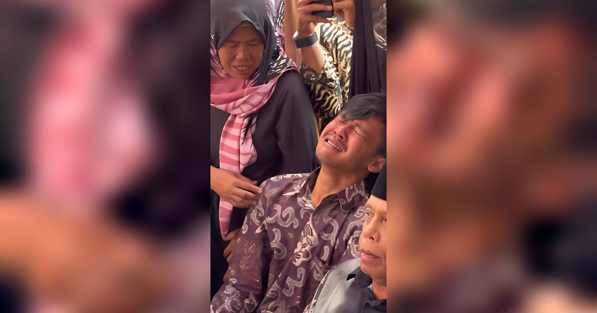 Viral! Dua Pemuda Nangis Kejer Saat Menghadiri Acara Prosesi Akad Nikah, Ternyata Karena Ini...