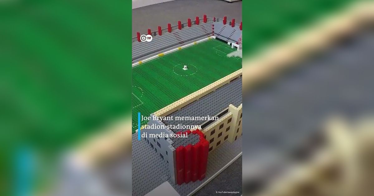 Bocah Ini Bikin Stadion Sepak Bola dari Lego Selama 2 Bulan, Hasilnya Mencengangkan